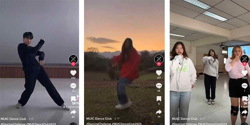 MUIC Dance Club’s “Dancing Challenge”