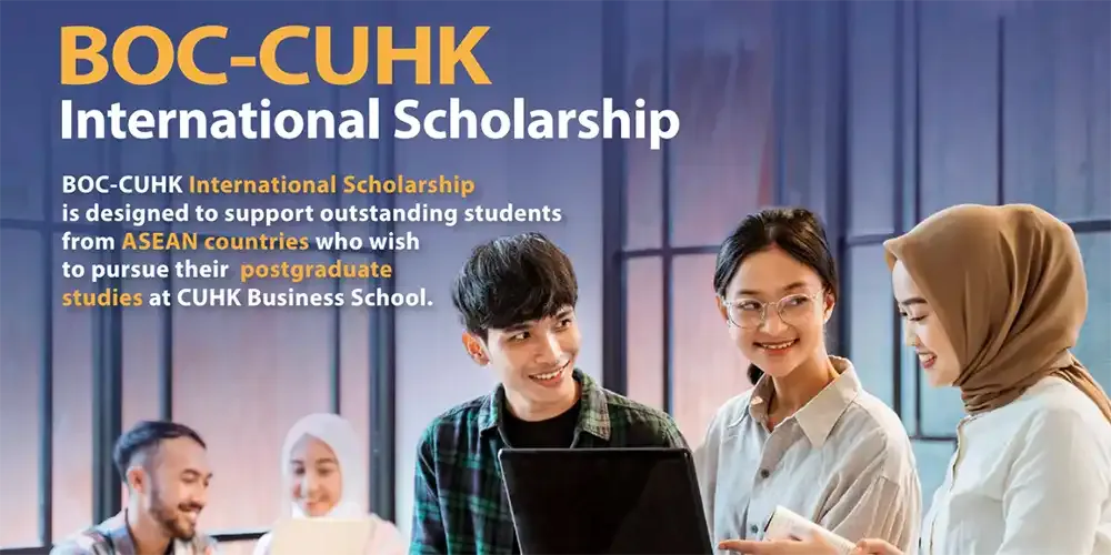 Postgraduate Scholarships at CUHK Business School, Hong Kong