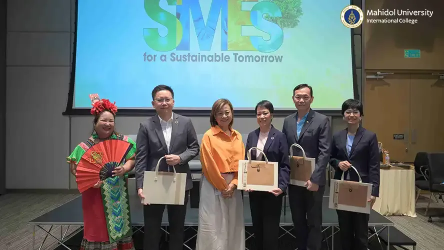 MUIC ร่วมเป็นเจ้าภาพจัดสัมมนา Mahidol Industry Partnership Forum: เสริมศักยภาพ SMEs สู่อนาคตที่ยั่งยืน￼