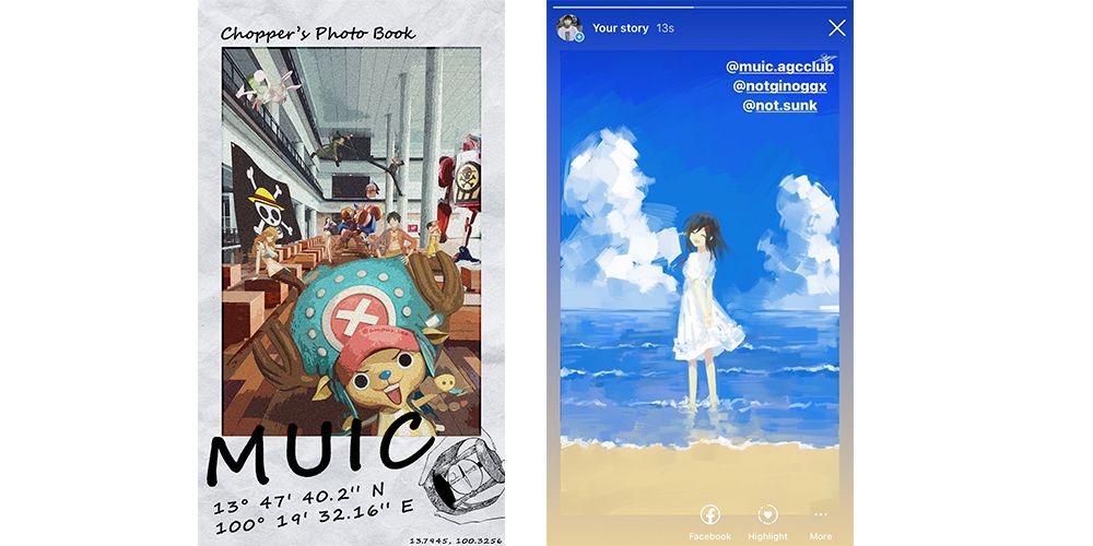 MUIC Fans Draw Favorite Characters