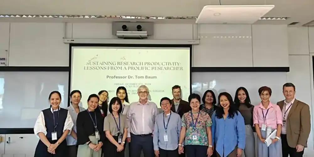 MUIC’s BA Division Hosts Research Productivity Talk