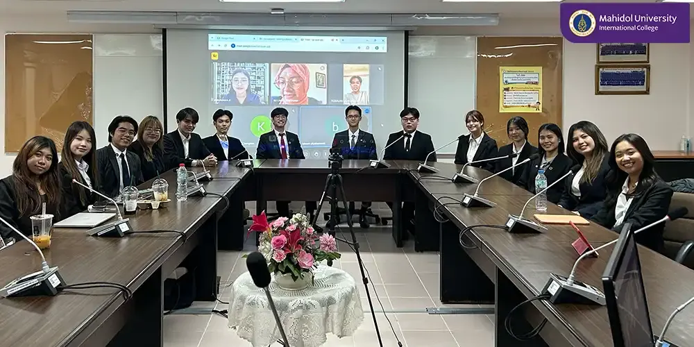 MUIC’s MUN Club Joins Model United Nations Networking Event