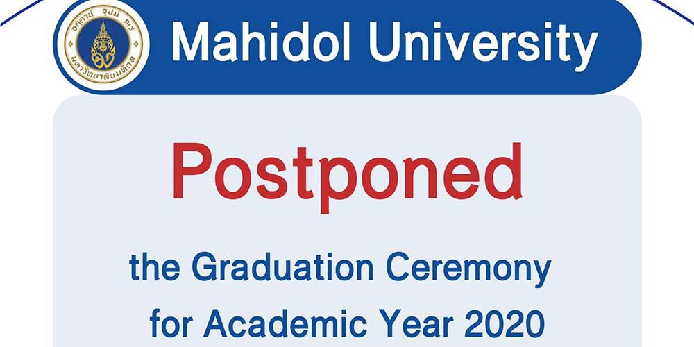 Graduation Ceremony Postponed