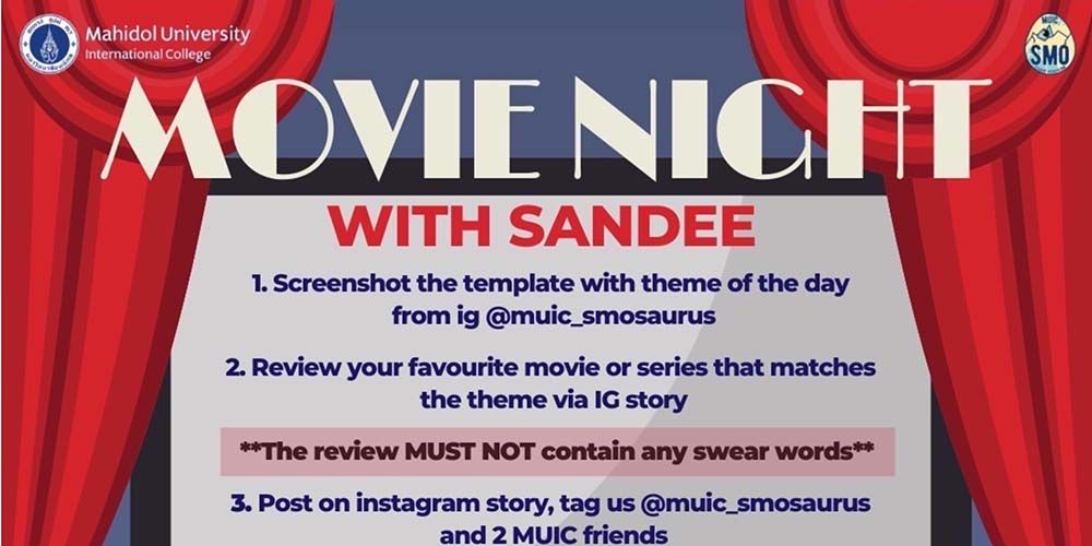 Movie night with Sandee