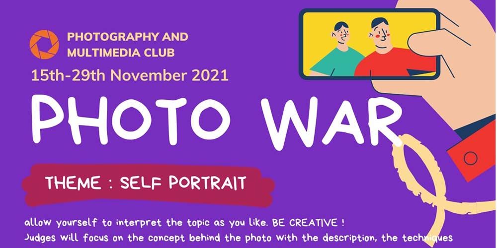 Photo Club is excited to share the last activity of this trimester “Photo War”.