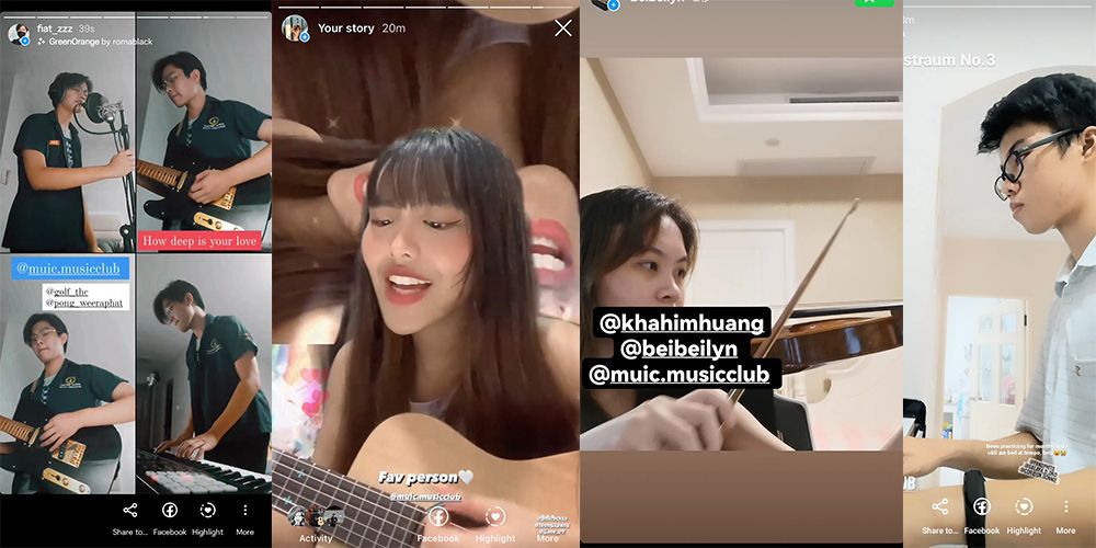 Music Club's "Song Cover Challenge"