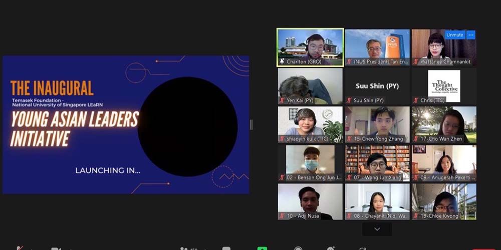 Two MUIC Students Attend Online Regional Conference for Young Asian Leaders