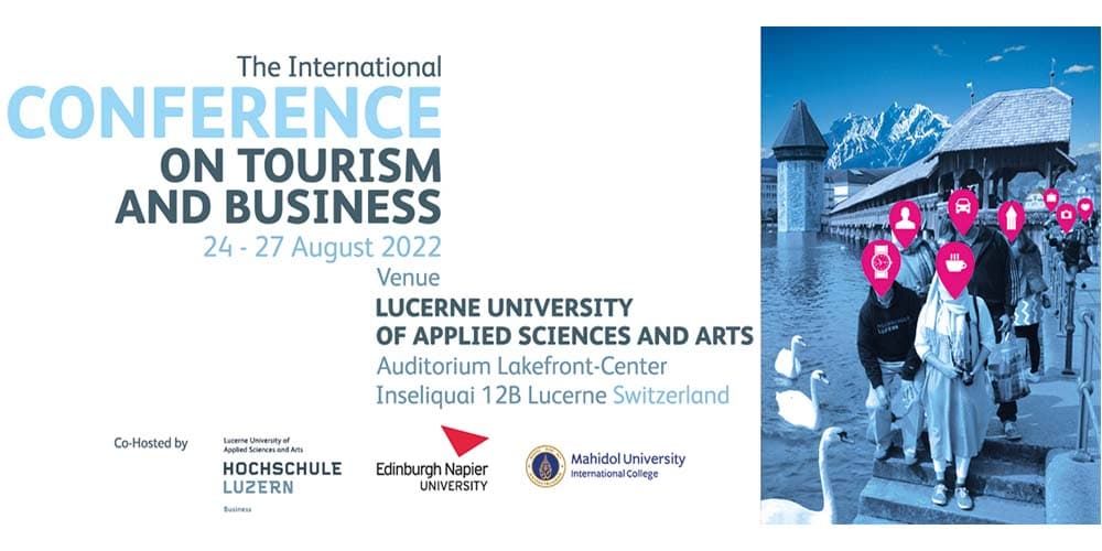 Conference on Tourism and Business in August 2022