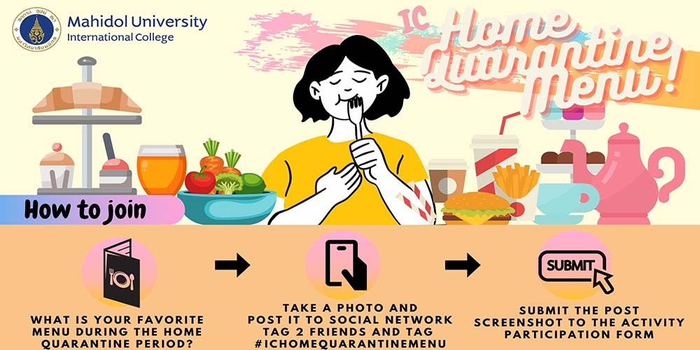 IC Home Quarantine Menu