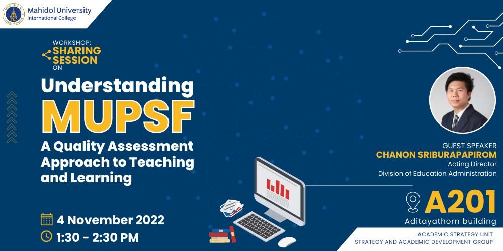 Understanding MUPSF: A Quality Assessment Approach to Teaching and Learning