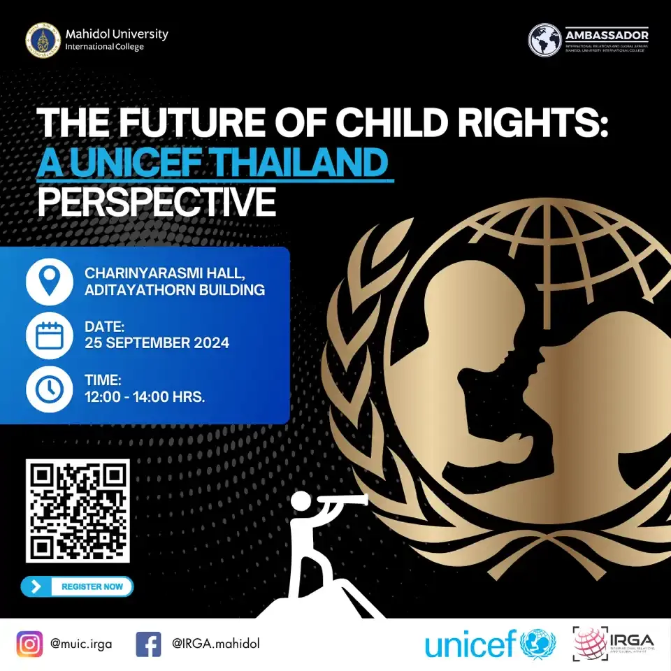 The Future of Child Rights: A UNICEF Thailand Perspective