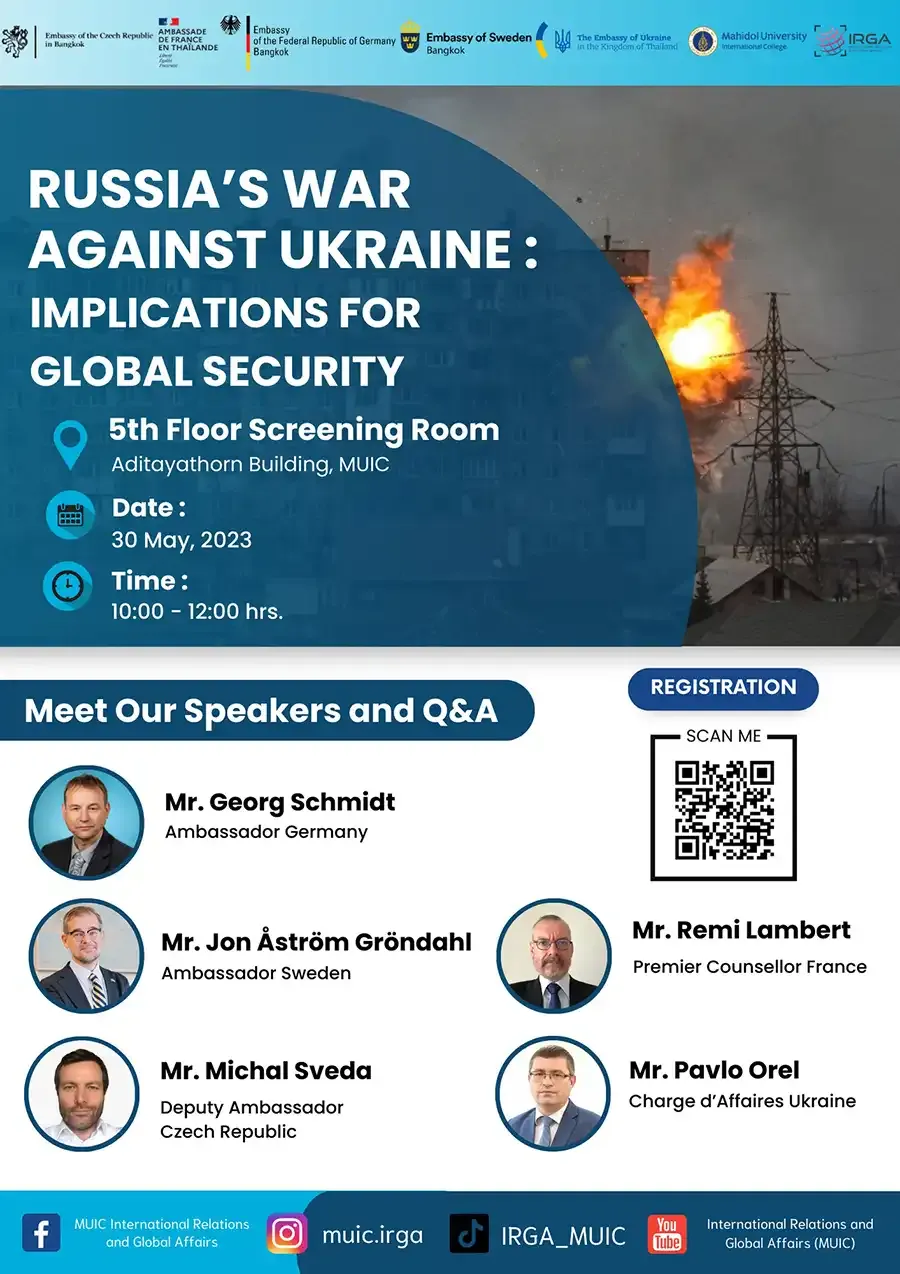 Russia&#8217;s War Against Ukraine: Implications for Global Security