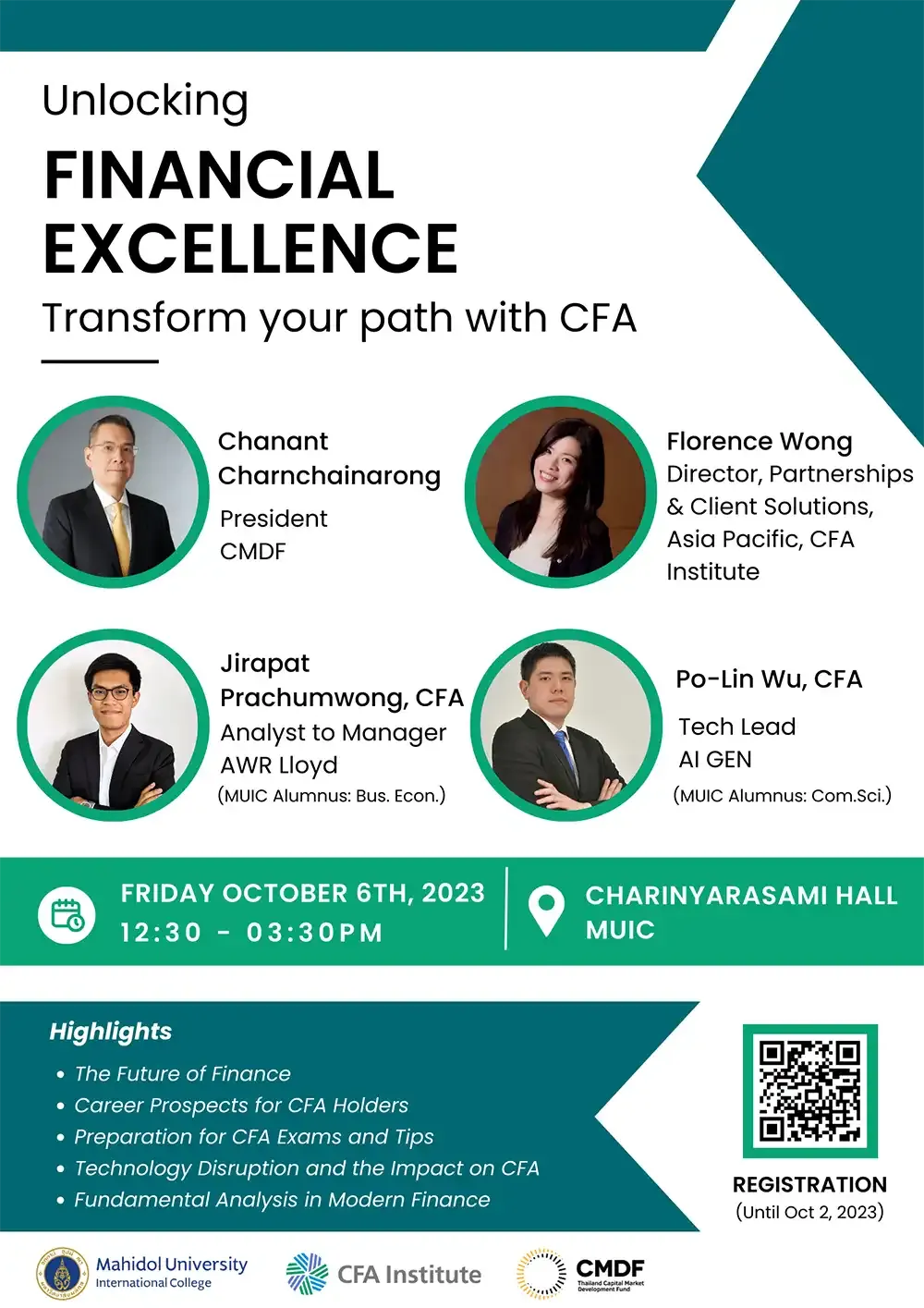 Unlocking FINANCIAL EXCELLENCE Transform you Path with CFA