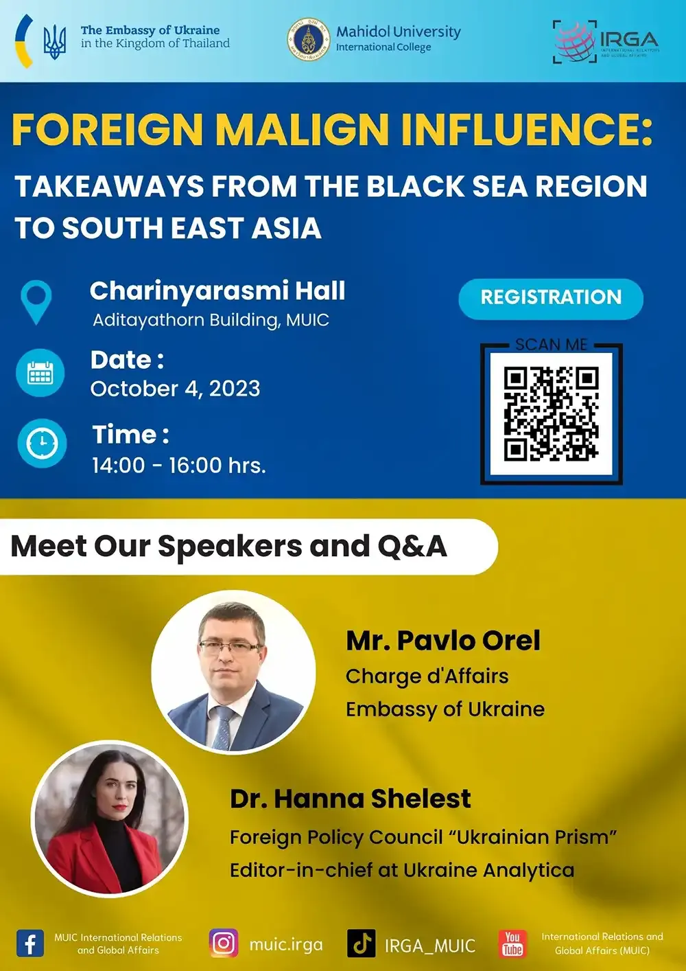 Foreign Malign Influence: Takeaways from the Black Sea Region to South East Asia