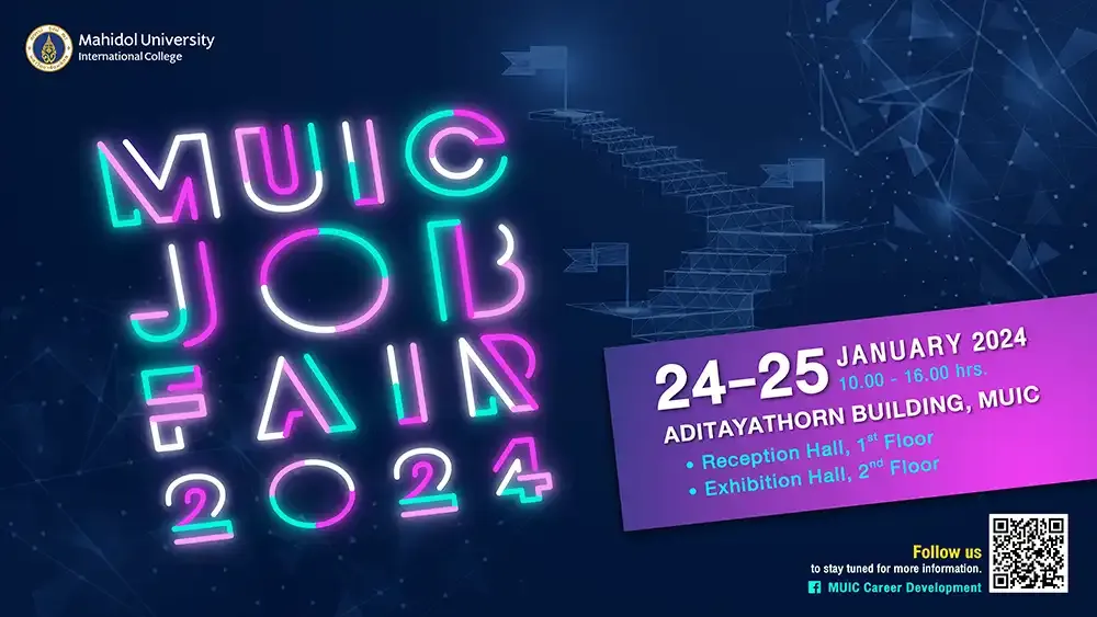 Save the Date for MUIC Job Fair 2024! 