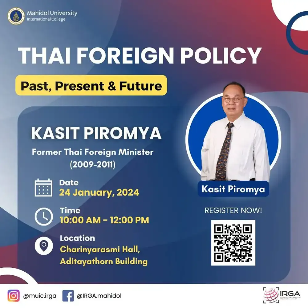 Thai Foreign Policy: Past, Present &#038; Future